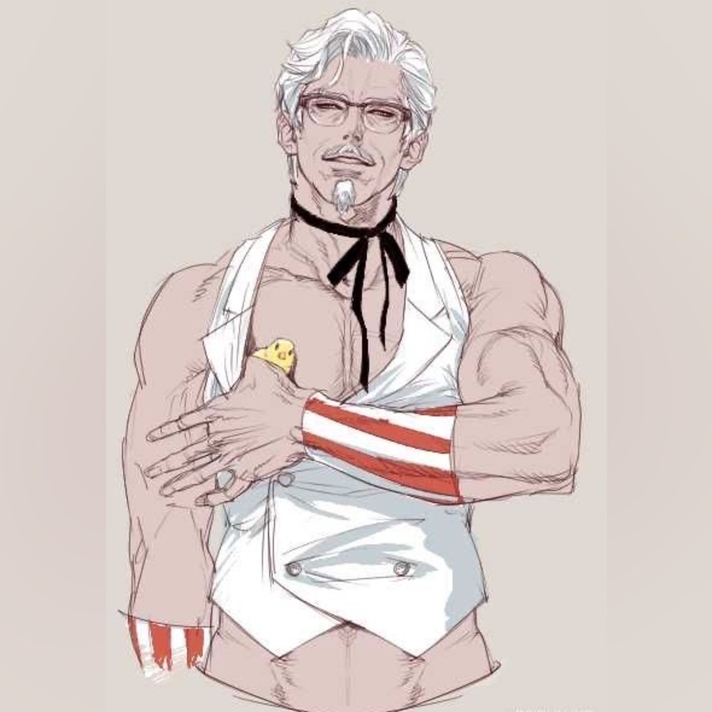 ‘Sexy KFC Man’ Full Sized Poster